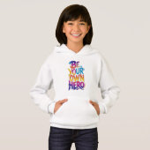 Sei dein eigener Held Hoodie (Vorne ganz)