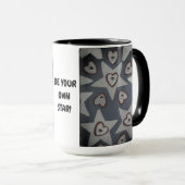 Sei dein eigener Star! Tasse (VorderseiteRechts)