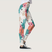 Sei dein eigenes Design, trendiges Frauendesign Leggings (Rechts)
