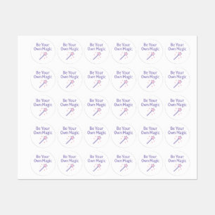 Sei dein eigenes magisches Pastell-Design Etiketten