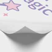 Sei dein eigenes magisches Pastell-Design Geschenkpapier (Ecke)