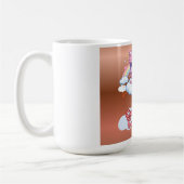 Sei Dein Eigenes Regenbogen Süße Einhorn Mädchen Kaffeetasse (Links)