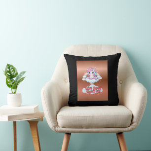 Sei Dein Eigenes Regenbogen Süße Einhorn Mädchen Kissen