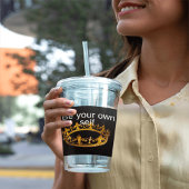 Sei dein eigenes Selbst Acryltrinkbecher