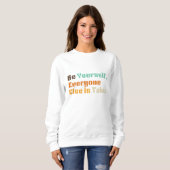 Sei dein eigenes Sweatshirt (Vorne ganz)