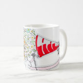 Sei dein größter Fan Kaffeetasse (VorderseiteRechts)
