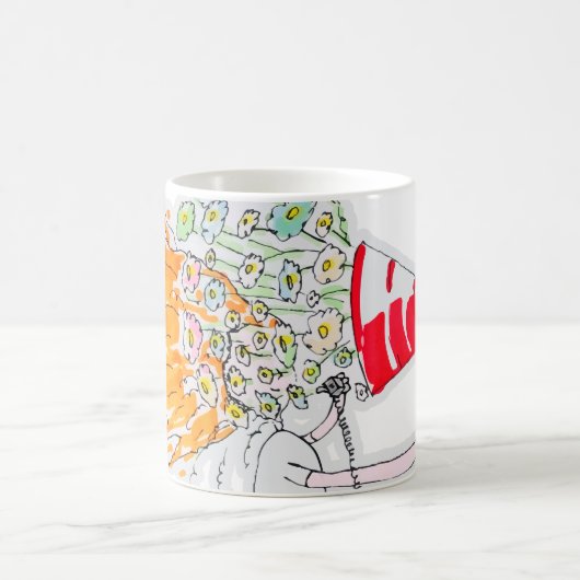 Sei dein größter Fan Kaffeetasse (Mittel)