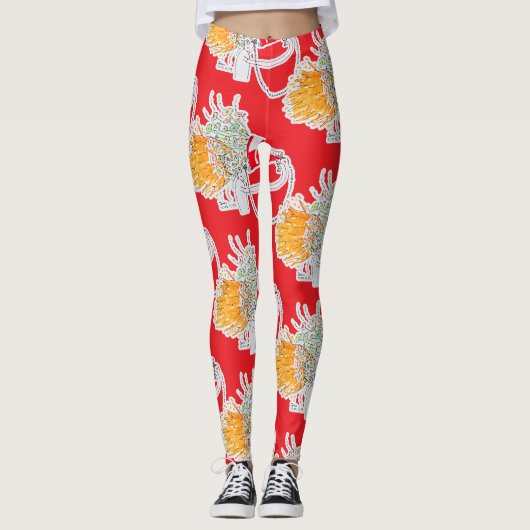 Sei dein größter Fan Leggings (Vorderseite)