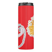 Sei dein größter Fan Thermosbecher (Rückseite)