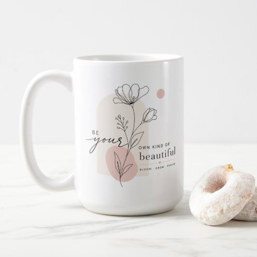 Sei dein Kaffeebecher Kaffeetasse (Mit Donut)