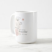 Sei dein Kaffeebecher Kaffeetasse (Vorderseite Links)