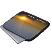 Sei dein Name erlaubt Laptopschutzhülle (Vorne Knopf)