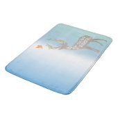 Sei deine eigene Art von Schönheit Badematte (Schrägansicht)