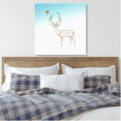 Sei deine eigene Art von Schönheit Leinwanddruck (Insitu (Schlafzimmer))