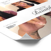 Sei deine eigene Art von Schönheit Poster (Ecke)