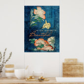 Sei deine eigene Art von Schönheit Poster (Küche)