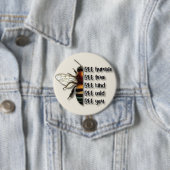 sei demütig... button (Beispiel)