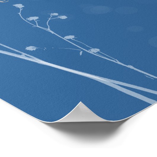 'Sei demütig, sei noble' Plakat (Ecke)