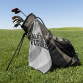 Sei der Architekt deiner Zukunft Golfhandtuch (Gras)