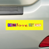 Sei der Autoaufkleber der Liebe (Auf Auto)