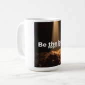 Sei der Beste, vergiss den Rest Kaffeetasse (Vorderseite Links)