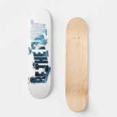 Sei der Fließtext Art Breaking Wave Skateboard (Vorderseite)