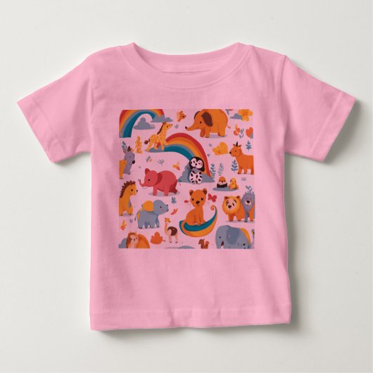 Sei der Freund der Tiere Baby T-shirt (Vorderseite)