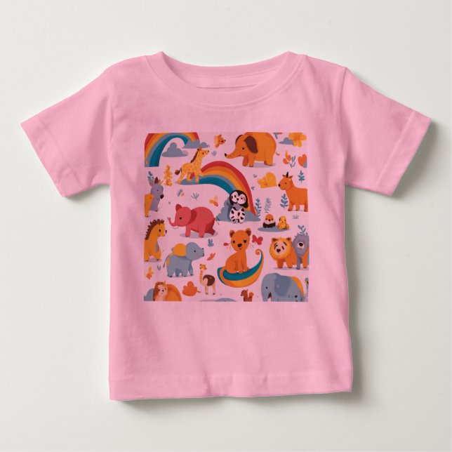 Sei der Freund der Tiere Baby T-shirt (Vorderseite)