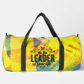 Sei der Führer deines Lebens Duffle Bag (Vorderseite)