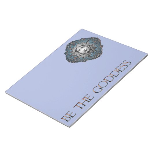 Sei der Goddess-Notepad. Notizblock (angewinkelt)