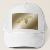 Sei der goldene LKW-Hut Truckerkappe (Vorderseite)