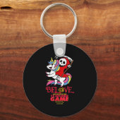 Sei der grimmige Sensenmann 13 Sekunden KC Schlüsselanhänger (Vorderseite)