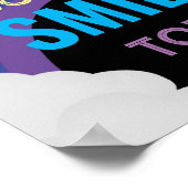 Sei der Grund, warum heute jemand lächelt Klassenz Poster (Ecke)