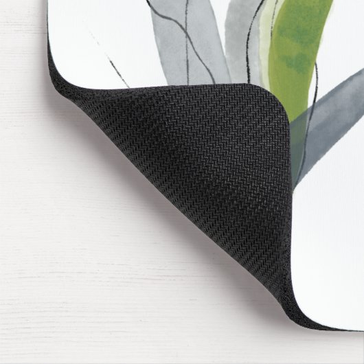 Sei der Grund, warum heute jemand lächelt rosa Blu Mousepad (Ecke)