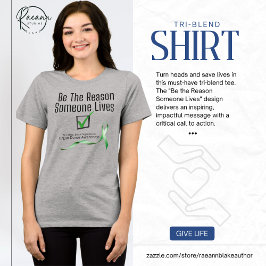 Sei der Grund, warum jemand das Tri-Blend-Shirt le Tri-Blend Shirt