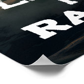 Sei der Leuchtturm, nicht die Raging Wave Poster (Ecke)