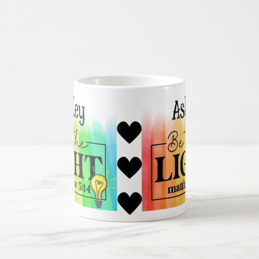 Sei der Lichtbogen Kaffeetasse (Mittel)