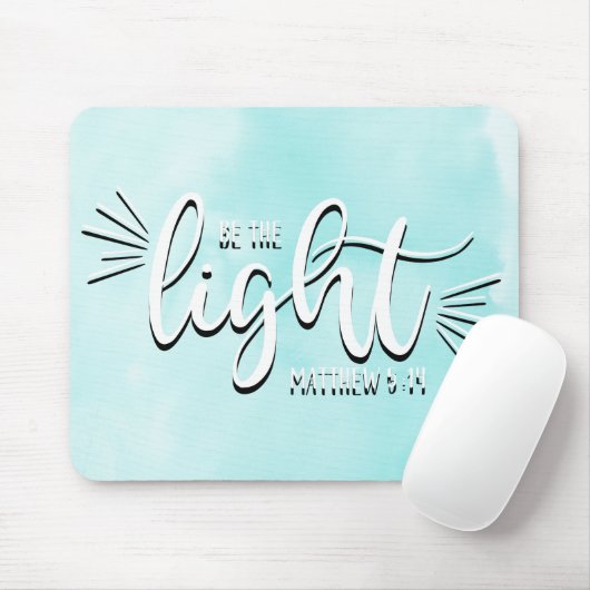 Sei der Light Matthew 5:14 Mouse Pad Mousepad (Mit Mouse)