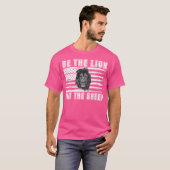 Sei der Löwe nicht das Schaf T-Shirt (Vorne ganz)