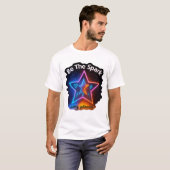 Sei der Park | Motivierend Neon Star Graphic T-Sh T-Shirt (Vorne ganz)