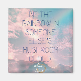 Sei der Regenbogenmagnet Magnet