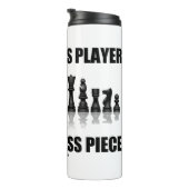 Sei der Schachspieler, nicht der Schachspieler, de Thermosbecher (Nach rechts gedreht)