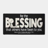 Sei der Segen Schreibtischunterlage (Vorderseite)