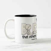 Sei der Segen Zweifarbige Tasse (Links)