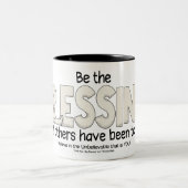 Sei der Segen Zweifarbige Tasse (Mittel)