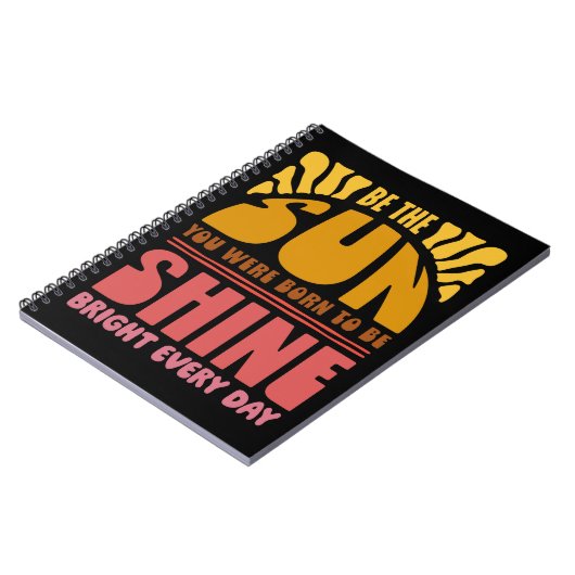 Sei der Sonnenschein Notizblock (Linke Seite)