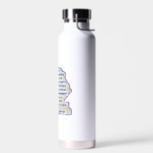 Sei der Sturm Kupfer Wasserflasche Trinkflasche (Links)