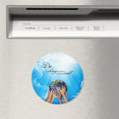 Sei der Wandel, den du in der Welt sehen willst Magnet (In Situ (Geschirrspüler))