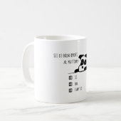 Sei di buon umore? - ITALIENISCHE VERSION Kaffeetasse (Vorderseite Links)