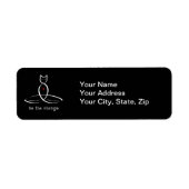 Sei die Änderung - Extravaganter Stiltext. (Vorne)